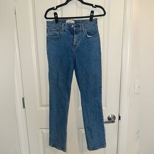 Abercrombie & Fitch 90s straight mid rise